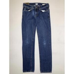 Kids Armani Junior 14A 166cm Blue Straight Leg Cotton Jeans P143